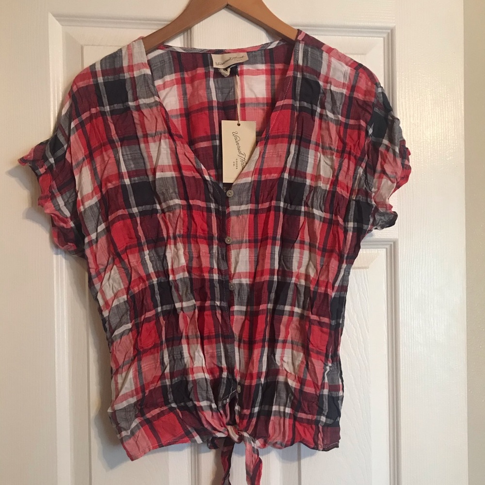 Plaid Universal thread shirt